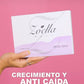 Ampollas moradas  Crecimiento